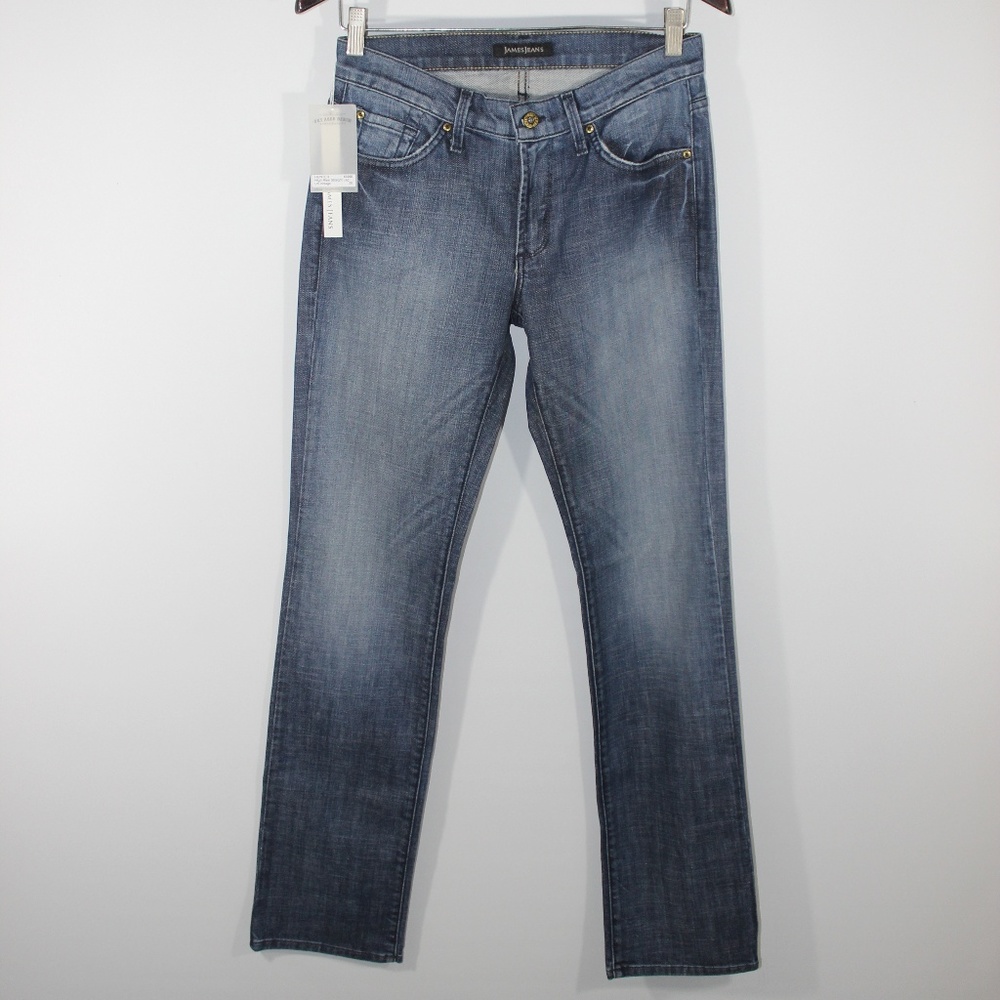 James Jeans High Rise Straight leg Sz 28 (NEW)